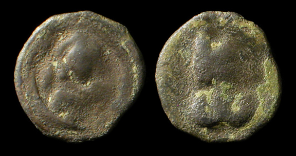 【タイムセール！】 Herod アンティークコイン シルバー 銀貨 金貨 the #297 Y 2000 Prutah Bronze