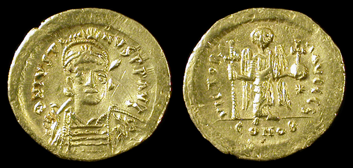 Ancient Resource: Byzantine Empire Gold, Silver & Bronze Coins for 