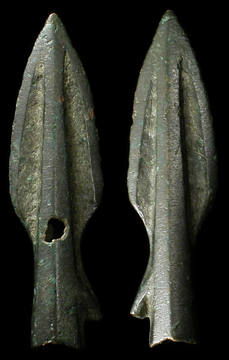 Rare original ancient Greek battle spear head artifact intact 1st century BC 