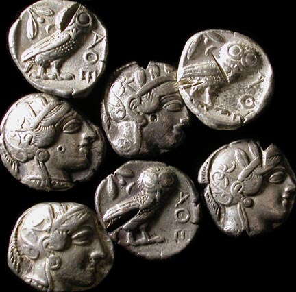 Ancient Greek Coins Pictures