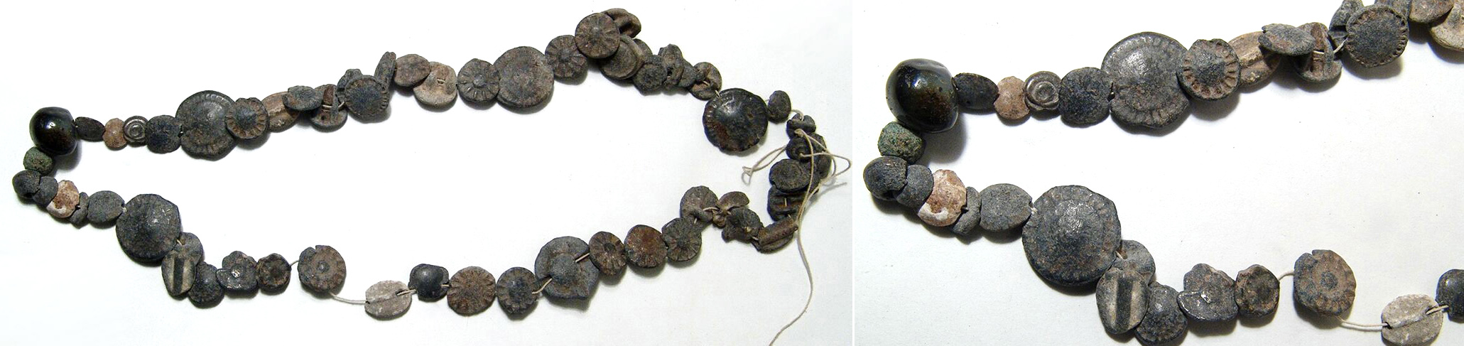 FREE SHIPPING 3 Original Ancient Roman Jewelry Beads Roman Beads