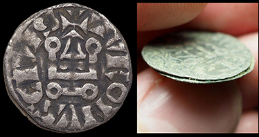 Crusader Coin-NGC Cert Silver Knights Templar Cross 1307-13 Phillip of Taranto 