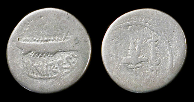 http://www.ancientresource.com/images/roman/romancoins/julius-caesar-mark-antony/marc-antony-legionary-den-cr2074.jpg